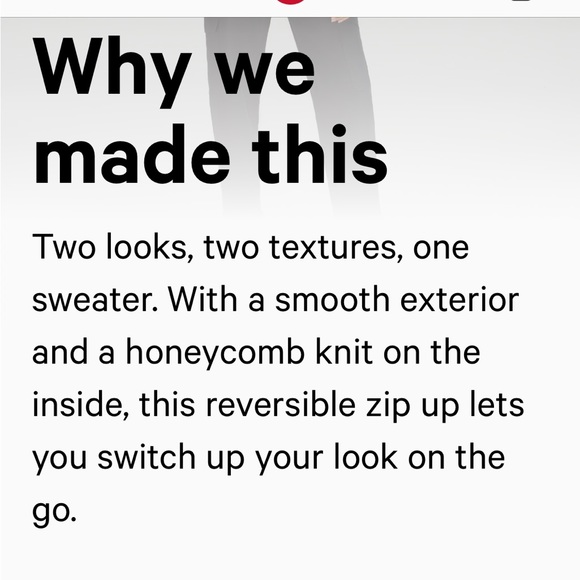 Lululemon reversible double knit zip-up sweater black grey sage - Picture 7 of 10